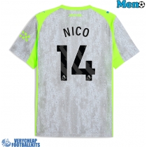 Manchester City Nico Gonzalez #14 Replica Third Shirt 2025-26 Short Sleeve